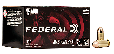 Federal American Eagle 45 ACP - 100 Round Box - 230G FMJ